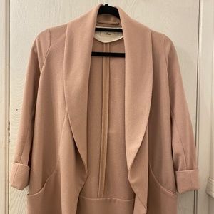 wilfred chevalier jacket cream tan pink.